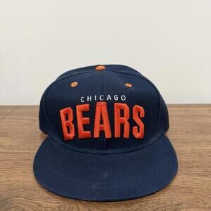 Chicago Bears Logo Football Snapback Adult Navy One Size Budweiser Men’s